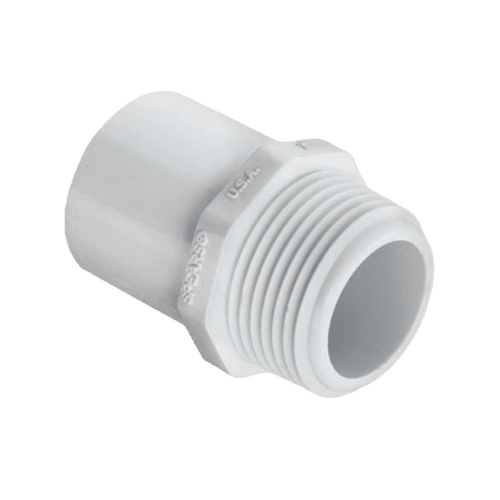 PVC Sch. 40 Male Adaptor Spigot X MPT