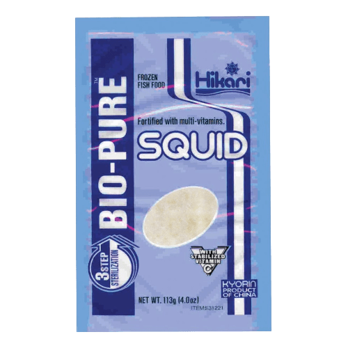 Hikari Frozen Squid Chunks