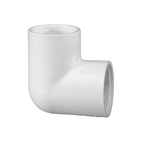 PVC Sch. 40 Elbow 90 Degree Socket x FPT