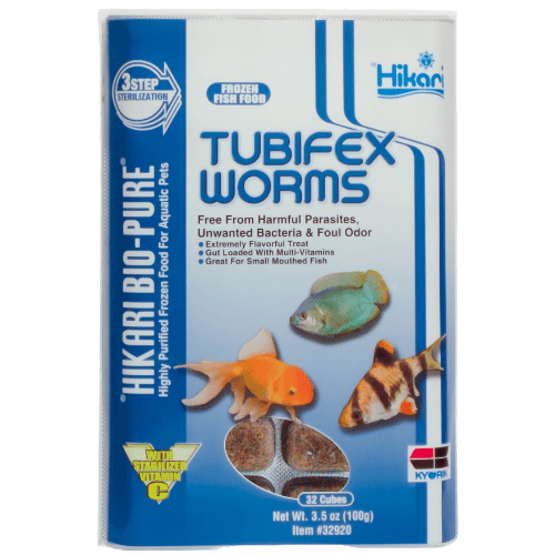 Hikari Frozen Tubifex Worms